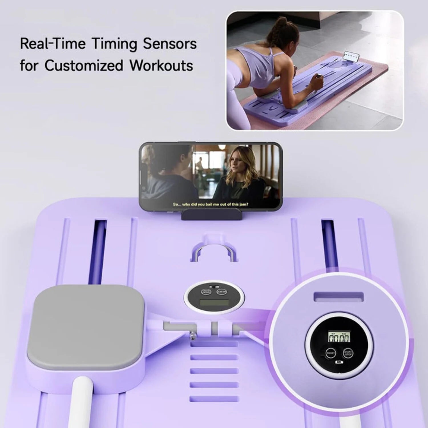 Portable Pilates Board - 15 in 1