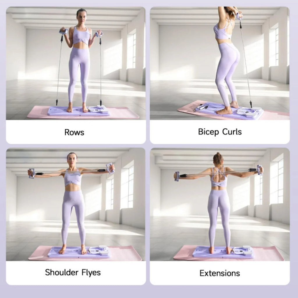 Portable Pilates Board - 15 in 1