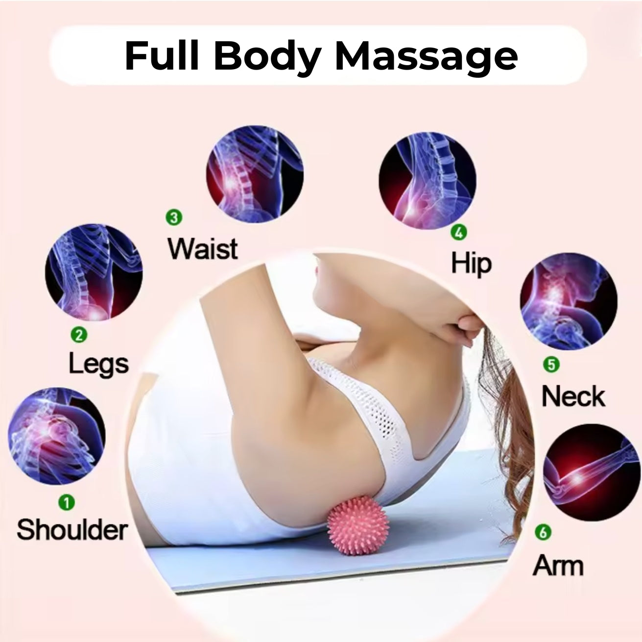 Spiked Massage Ball – Muscle Relief